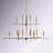 20 - Light Dimmable Tiered Chandelier