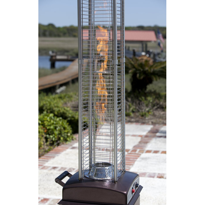 Patio Heaters Fire Sense Commercial Series 46,000 BTU Propane Gas