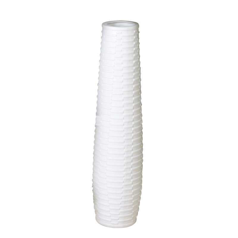 Shepton Ceramic Floor Vase, 100cm H x 25cm W x 25cm D