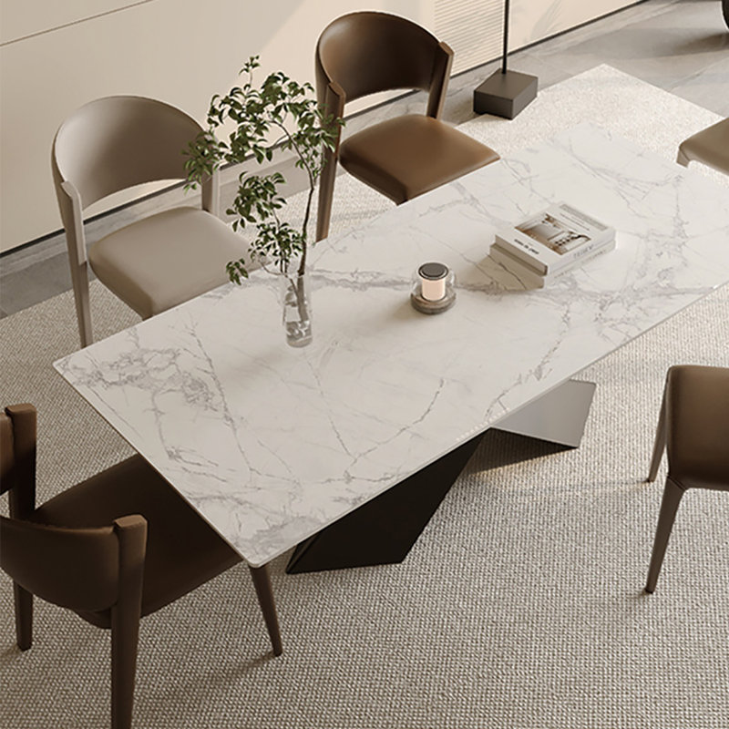 Eytan La table Rock est moderne et simple et rectangulaire, H 29,5 po x L 70,9 po x l 31,5 po