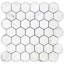 Carrara 11" x 11" Natural Stone Mosaic Sheet Tile