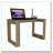 Lacey Rectangle Computer Desk Smokey Oak