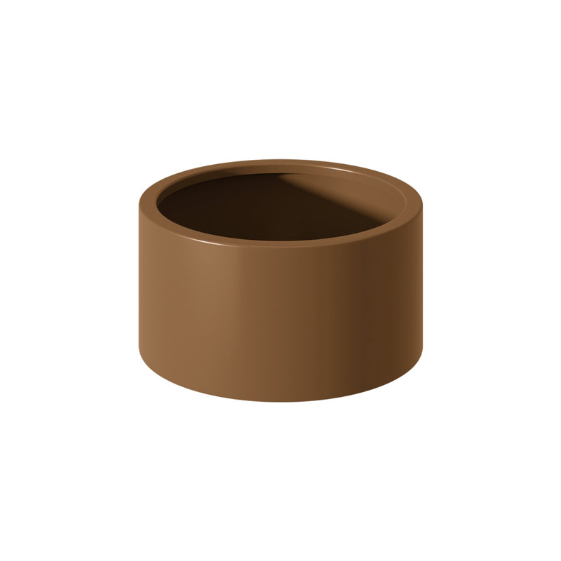 Heavy Duty Corten Steel Round Raised Garden Bed Kit – 15.5" Dia. X 12" H. – Pre-Rusted Metal Planter Box For Vegetables