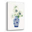 «Floral Chinoiserie 2 Cobalt» par Danhui Nai, art mural en verre acrylique-1678493552