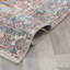 Tapis rouge / bleu lavable à la machine Kromer Medallion-166280625