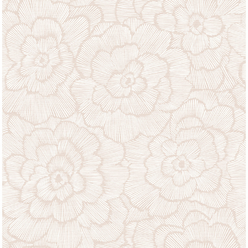Rouleau de papier peint semi-lustré texturé semi-lustré L 18 pi x l 20,5 po Arelis