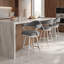 Tabouret de bar et de comptoir Adelita avec accoudoirs en similicuir et structure en métal-1576850124-1576850125-1576850115