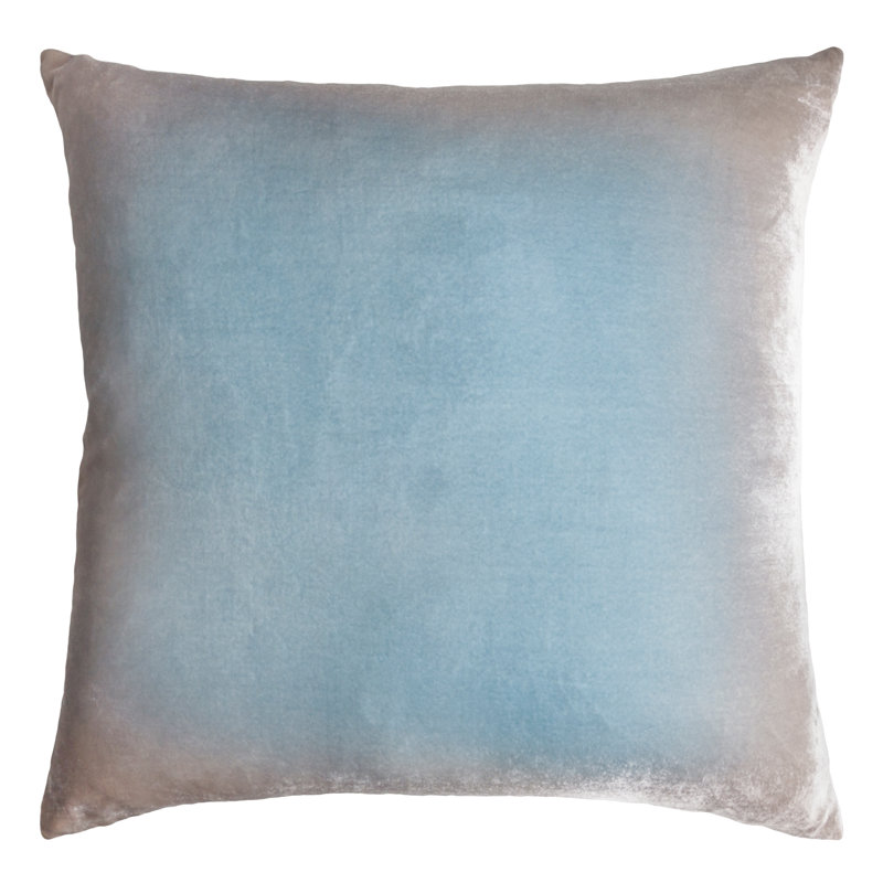 Color Block Square Pillow Cover & Insert, Robin's Egg, Square 26"