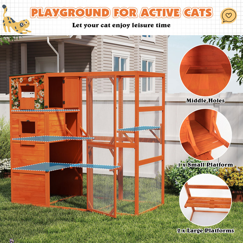 Parc extérieur Alena, Orange