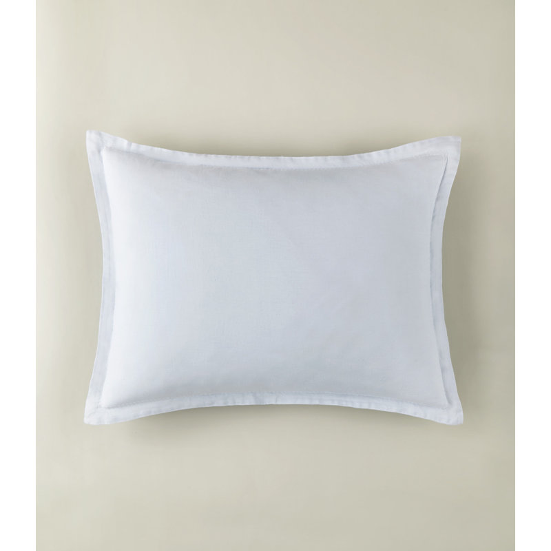 Linen Sham, Sky, Queen Sham
