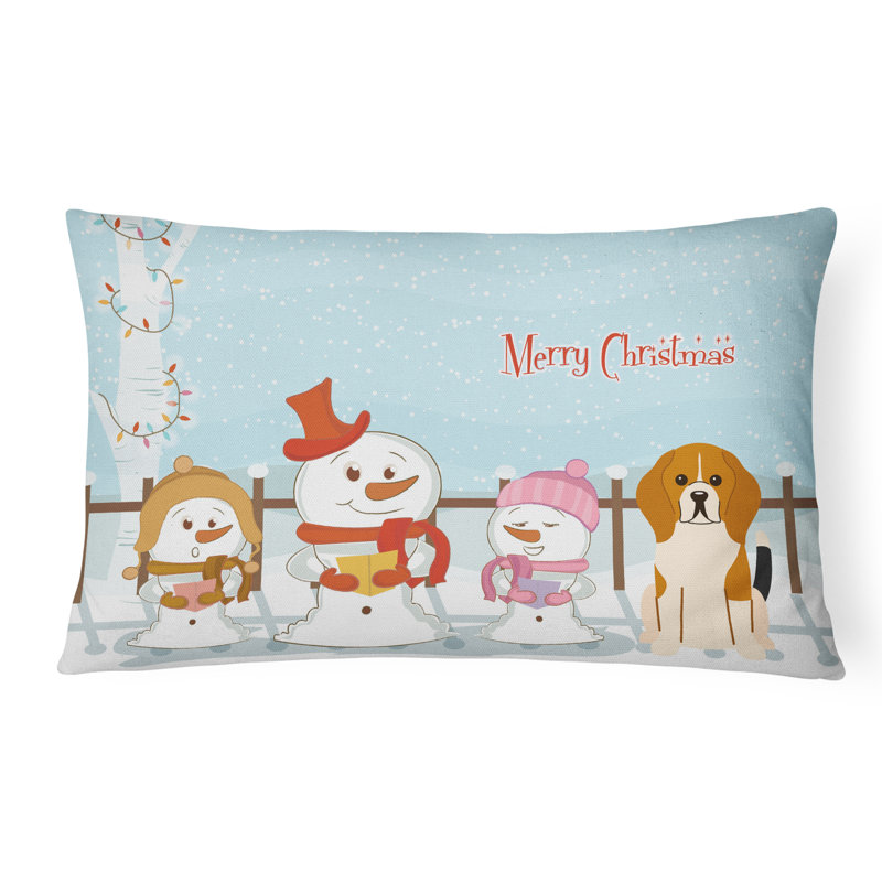 Coussin lombaire intérieur / extérieur Merry Christmas