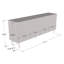 Buffet 71,7 po avec finition mate-833502048