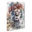 Lion Abstract Art - Wrapped Canvas-55309811