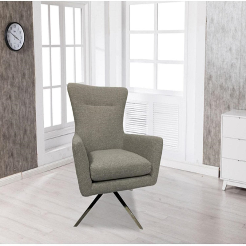 Chaise longue pivotante de 29,9 po Jadayah