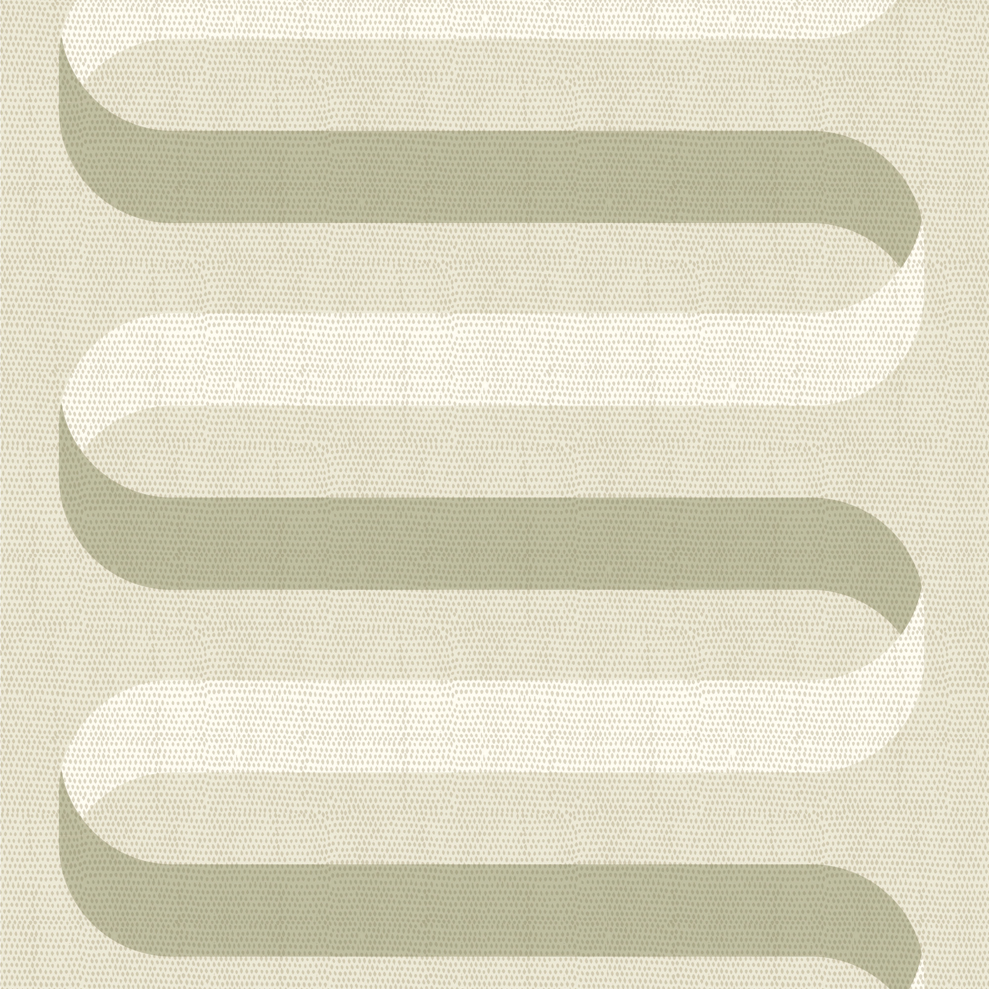 Folding Ribbon Peel & Stick Wallpaper Roll, Tusk, Self-adhesive