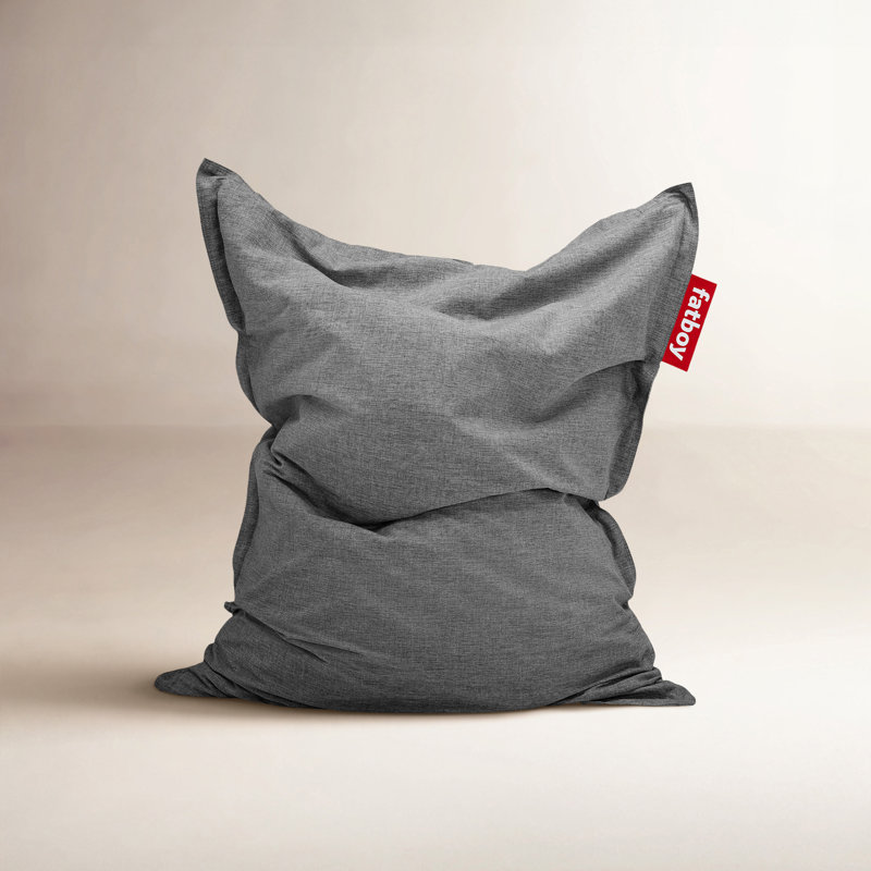 Fauteuil à billes Original Slim Sunbrella, Acrylique gris pierre