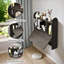 Bureau flottant suspendu avec armoire Dotha