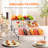 Prep & Savour Eeyan Plastic / Acrylic Divided Serving Dish