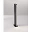 Black Integrated LED Metal Bollard Light