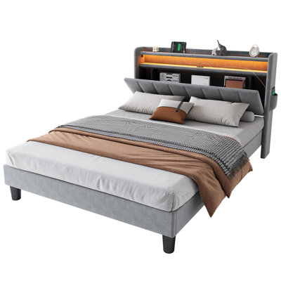 Upholstered Storage Bed