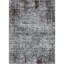 Tapis abstrait brun tissé à la machine-69046118