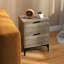 40cm W Manufactured Wood Bedside Table