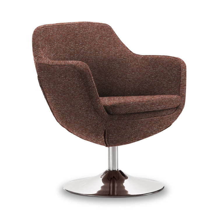 Upholstered Swivel Accent Chair