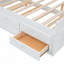 Lit en bois avec tête de lit avec prises de courant et lit gigogne simple-2010657148-2010657149