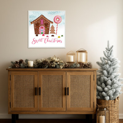 Sweet Holidays I by Victoria Borges Framed Canvas Wall Art Print