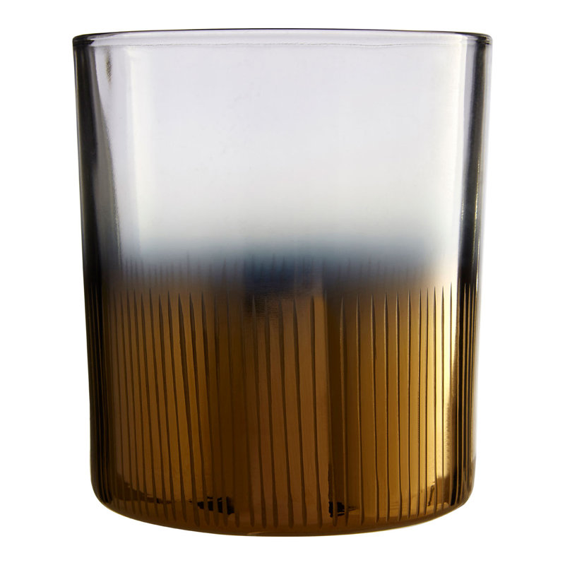 Glass Wall Tealight Holder, Gold