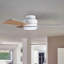 Ventilateur de plafond à 3 pales de 42 po avec ensemble d'éclairage et télécommande Arielmarie, 3 couleurs DEL, moteur à courant continu silencieux à 6 vitesses, minuterie-1149063661