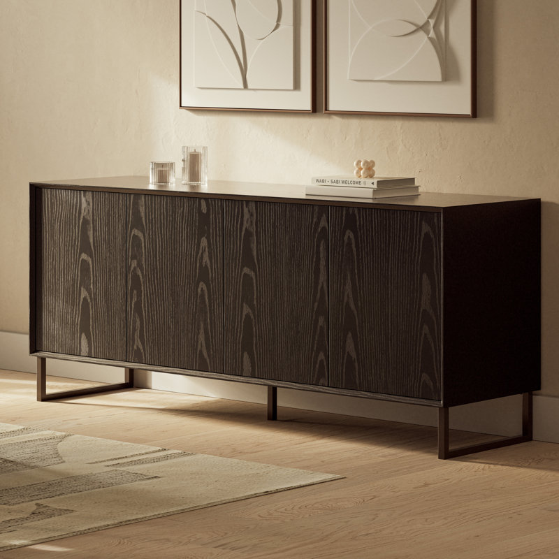 Bianca 70.8" Sideboard, Black