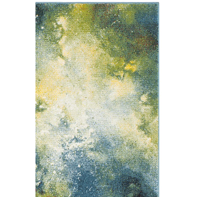 Galaxy Performance Abstract Rug, Rectangle 6'7" x 9'