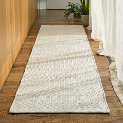 Alfresco Geometric Recycled P.E.T Hand Woven Indoor / Outdoor Area Rug