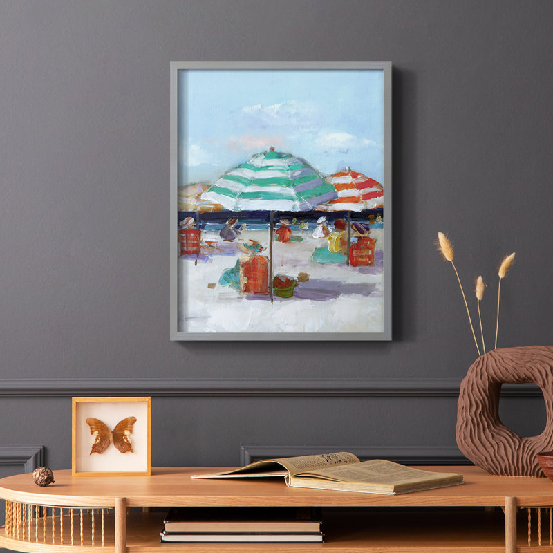 A Day Dream I, reproduction encadrée - bois massif, Gris, H 10 po x l 8 po