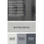 Horizontal Striped Light Grey White Grey Canvas Wall Art-1302825832