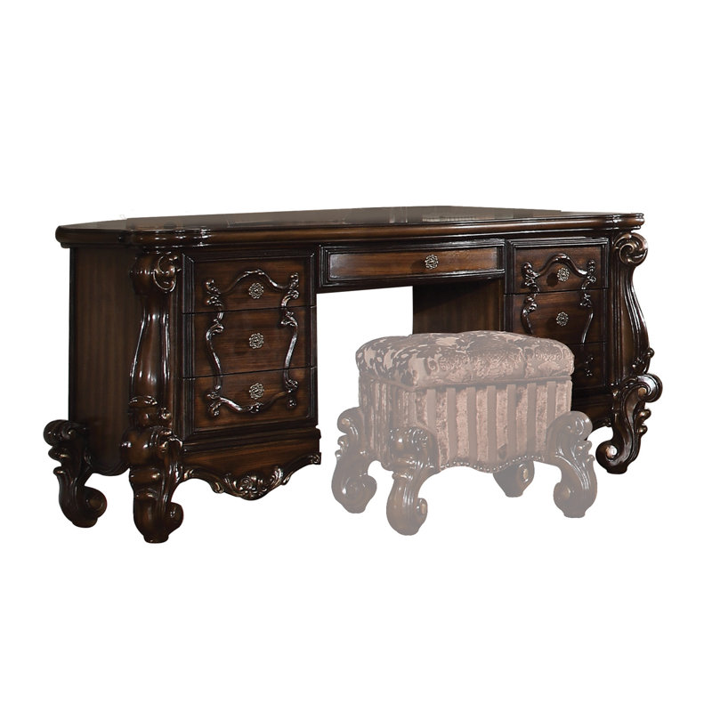 Meuble-lavabo versailes, Chêne cerise