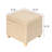 17 Inches Square Ottoman With Storage-858603445