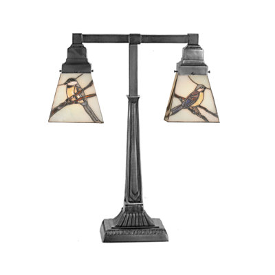 19.5"H Backyard Friends 2 LT Table Lamp