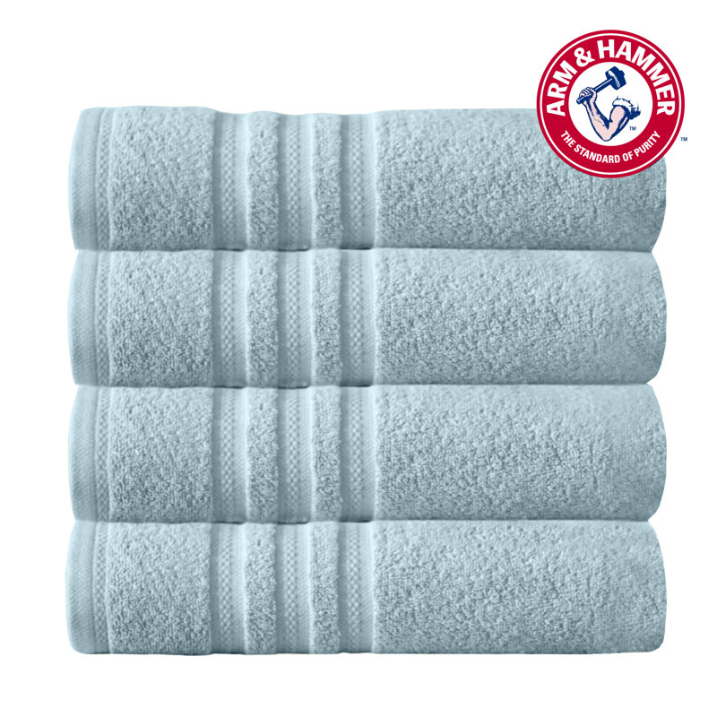 Arm & Hammer Performance Bath Towels, Blue