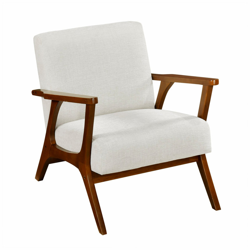 Fauteuil décoratif, fauteuil de salon, Blanc