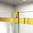 56" - 60" W X 76" H Frameless Soft-Closing Single Sliding Shower Door, 1/4" (6Mm) Tempered Glass With Explosion-Proof Coating-121301161