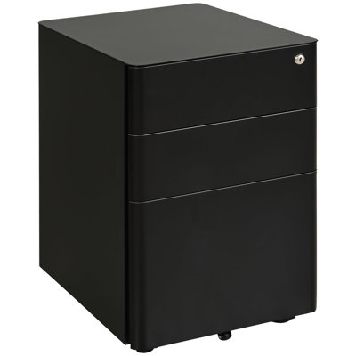 Loretto 39cm Wide 3 -Drawer File Cabinet