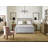 Finch Westport French Antique Upholstered Platform Bed with Decorative Headboard-840770638