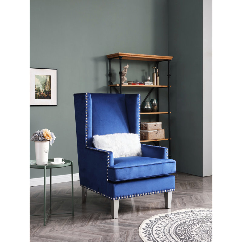 Méridienne longue carrée bleue - procure une expérience relaxante remplie de mousse douce et confortable