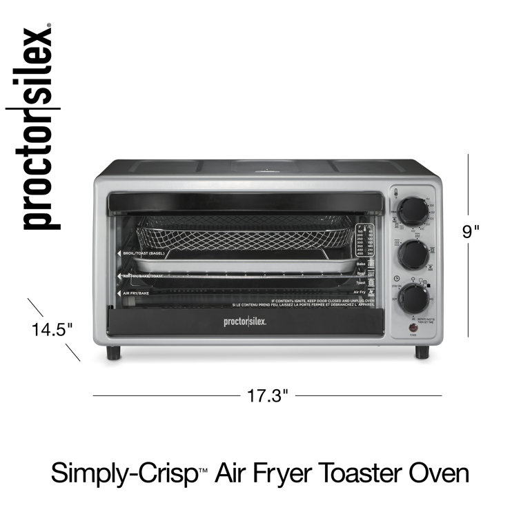 BLACK+DECKER™ Extra-Wide Crisp 'N Bake Air Fry Toaster Oven