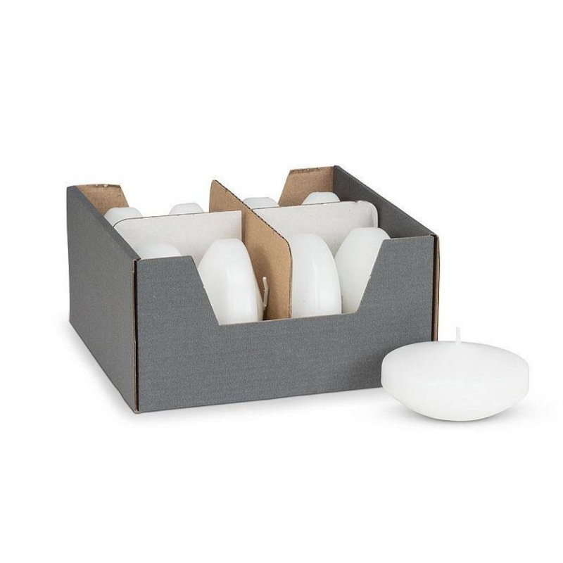 Unscented Floating Candle, 1.5" L x 3.25" W