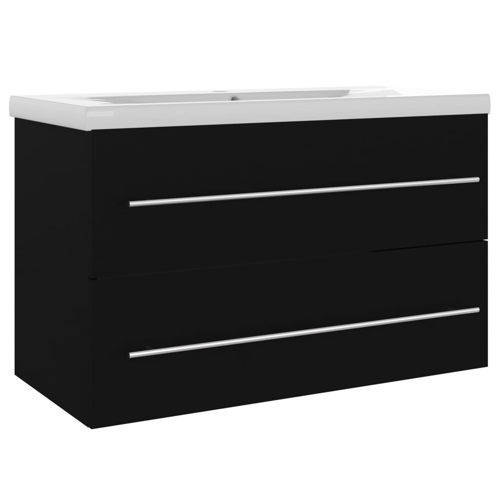 Haamid 800mm Wall Hung Single Vanity Unit