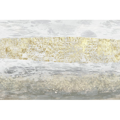 Gilded Textures I - Wrapped Canvas Print