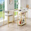 Counter Stool with Metal Frame